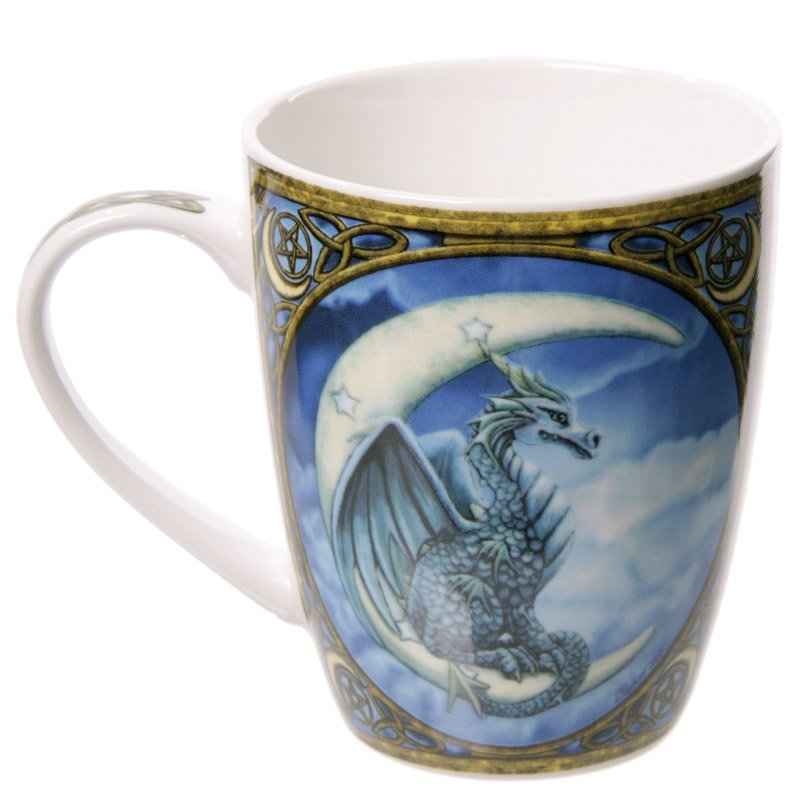 Tazza in porcellana con illustrazione Drago